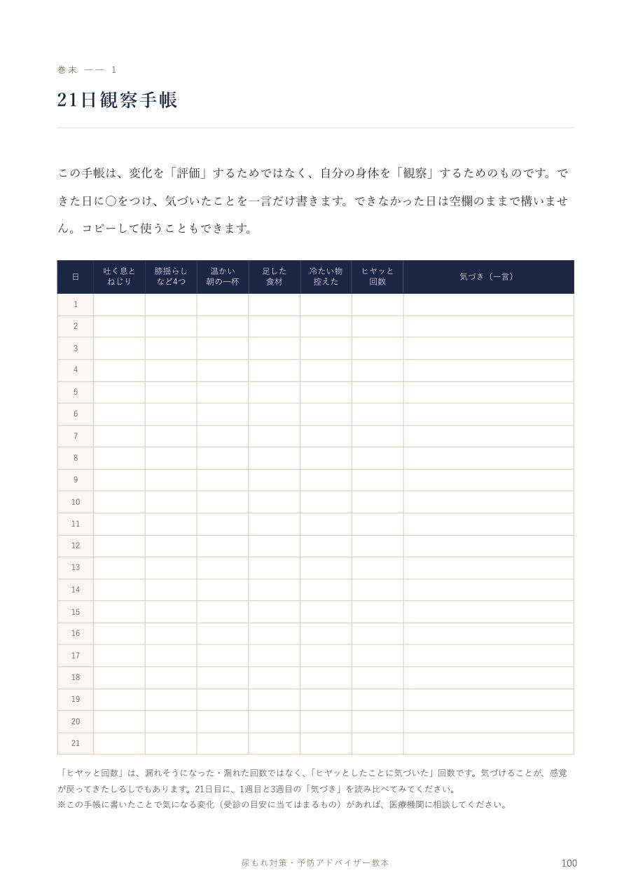 21日観察手帳