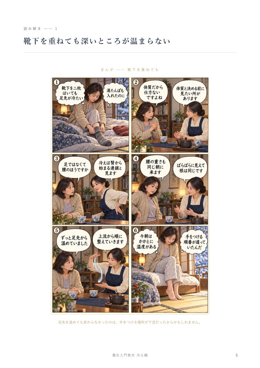 読み解きの入口のまんが