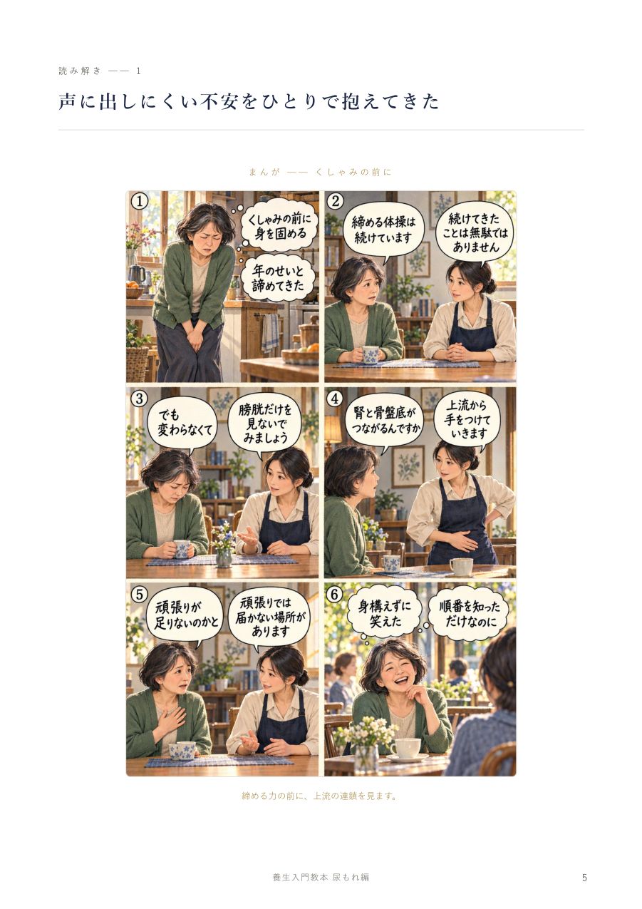 読み解きの入口のまんが